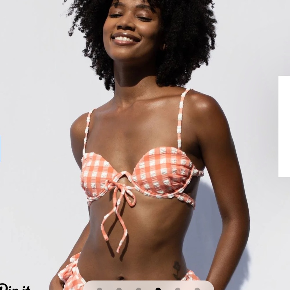 Montce gingham bikini set medium